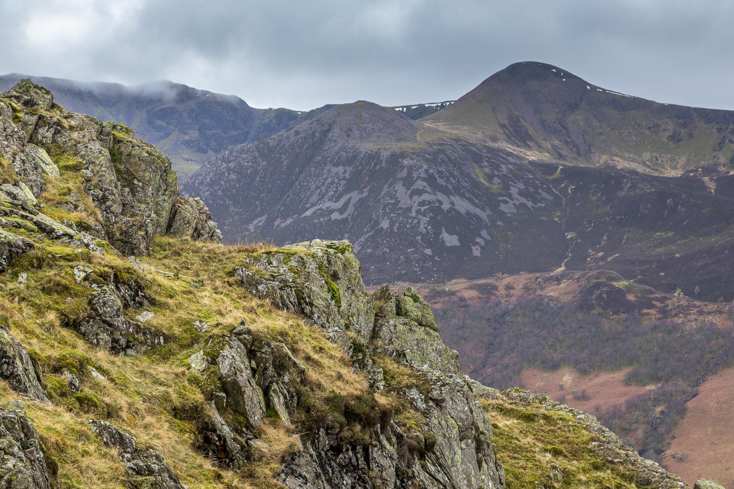 Red Pike from Rannerdale Knotts