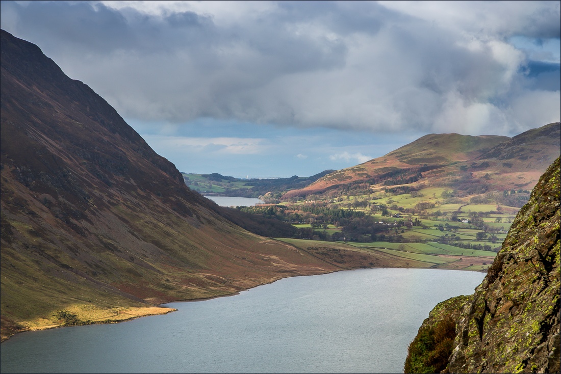 Rannerdale Knotts walk, Loweswater view