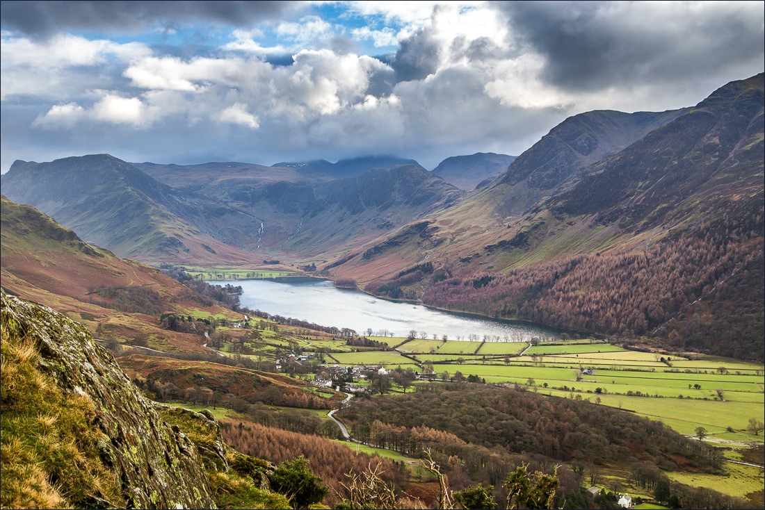 Rannerdale Knotts, Buttermere view