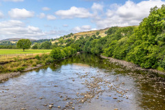River Swale, Reeth Swing Bridge