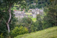 Rievaulx Abbey from Rievaulx Terrace
