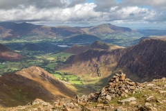 Summit of Hindscarth , Newlands Valley