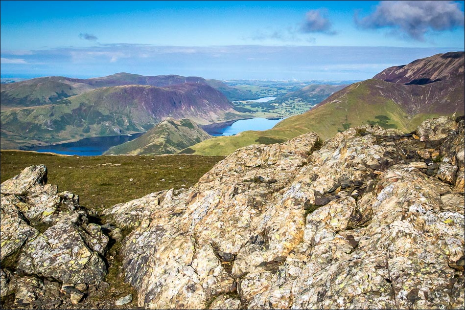 Crummock Water and Loweswater  from Robinson