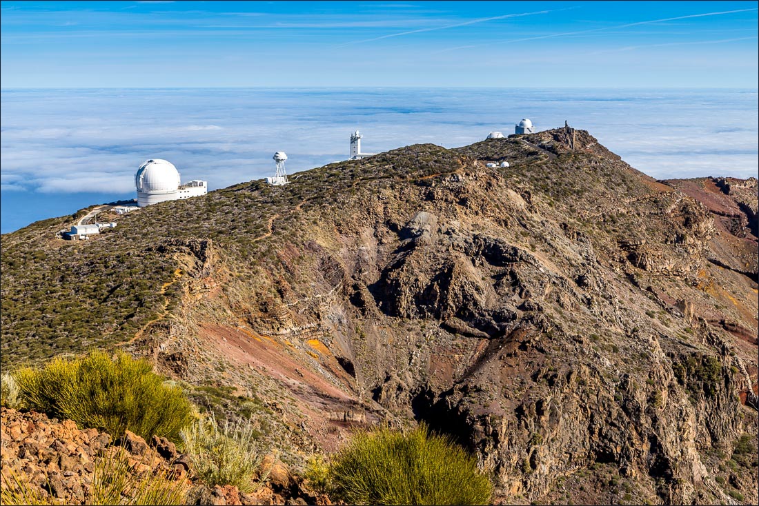 Roque de los Muchachos, Lads’ Rock,  La Palma, Observatory
