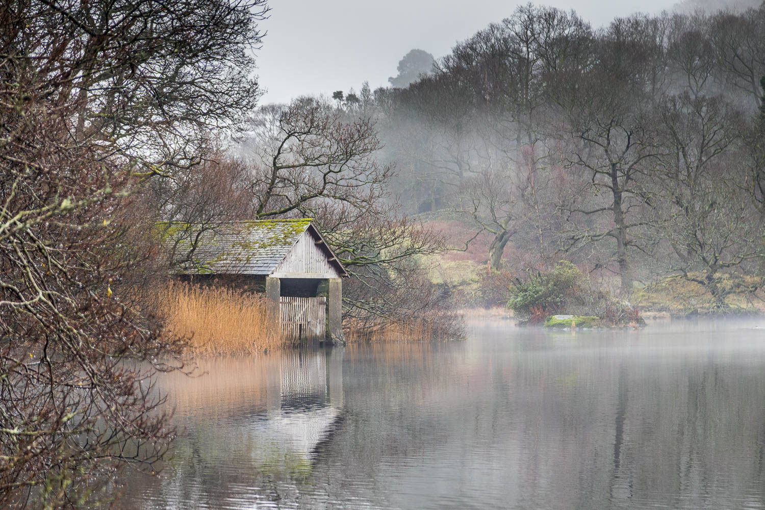 Rydal Water boathouse