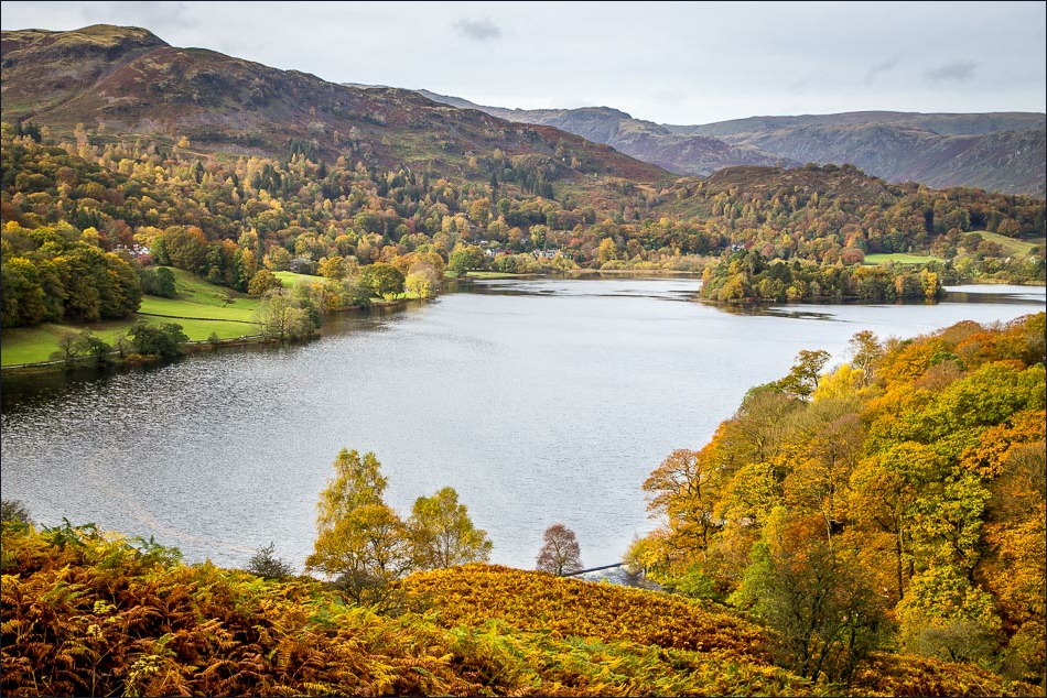 Rydal Water walk, Loughrigg Terrace, Grasmere view