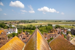 St Mary's Church Rye, view