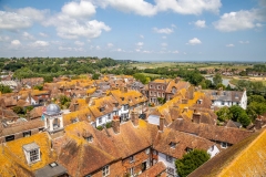Rye Hill from St Mary's Church Tower