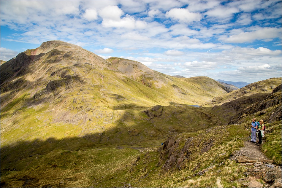 Corridor Route, Great Gable view