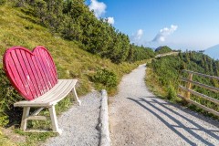 Schlick Panorama Trail, bench