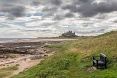 Seahouses walk, Bamburgh Castle