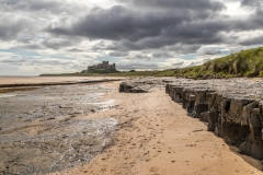 Seahouses walk, Bamburgh Castle