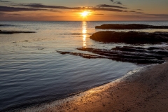 Northumberland coast dawn
