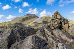 Great Gable from Seathwaite Fell