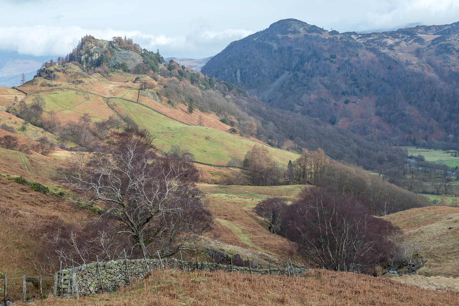 Castle Crag, Kings How, Jaws of Borrowdale