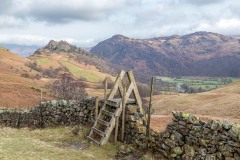 Castle Crag, Kings How, Jaws of Borrowdale