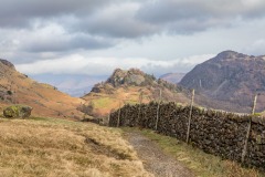 Castle Crag, Kings How, Jaws of Borrowdale