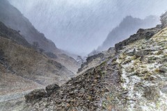 Castle Crag, snow