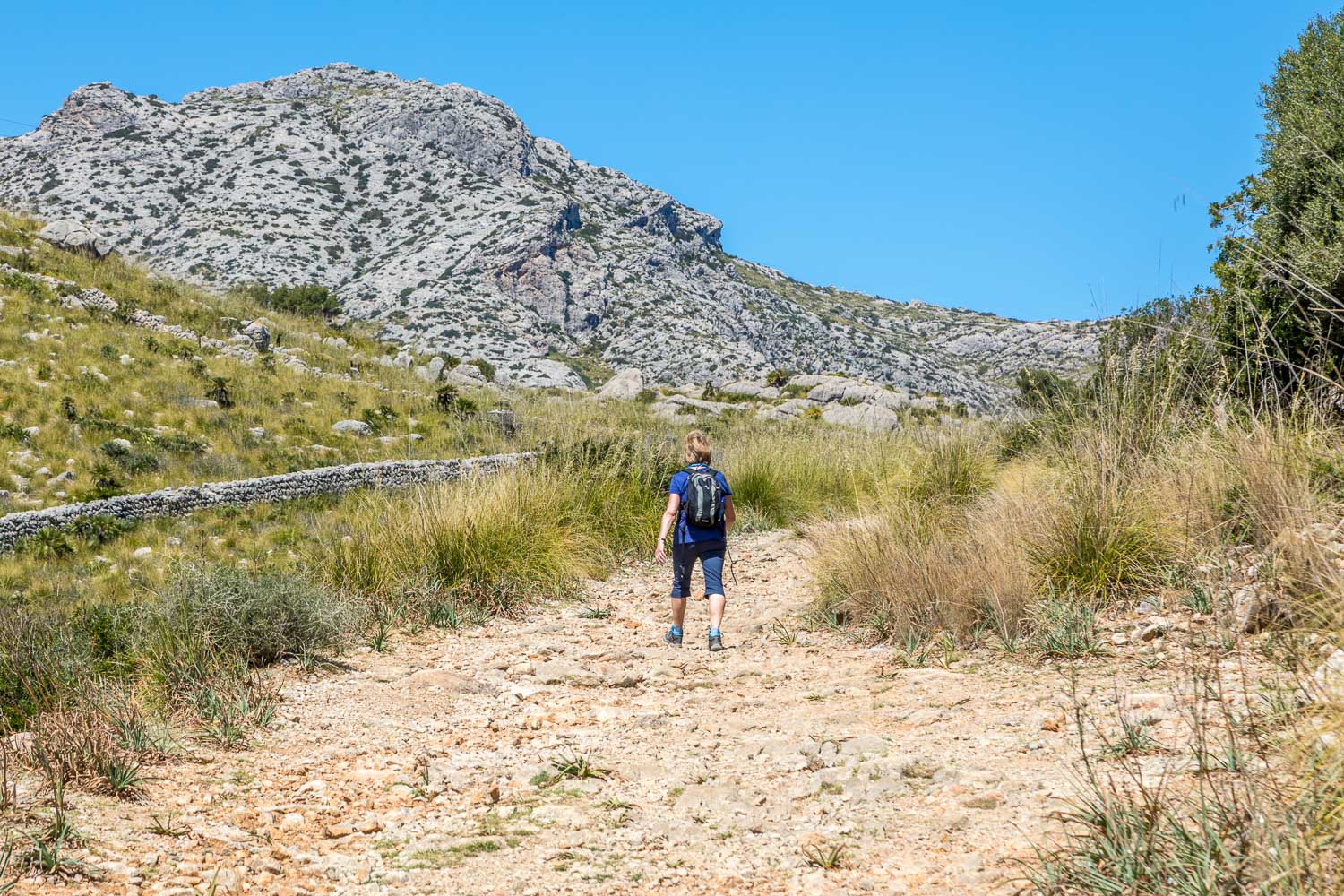 Siller Pass walk, Mallorca