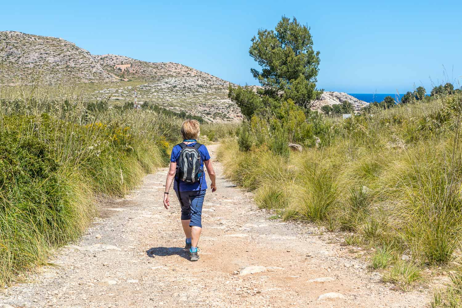 Siller Pass walk, Mallorca