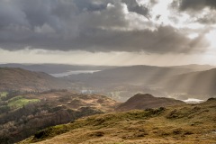 Silver How walk, Windermere, Elter Water