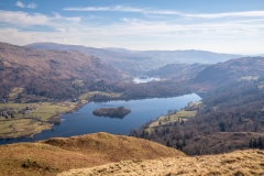 Silver How view, Grasmere, Rydal Water