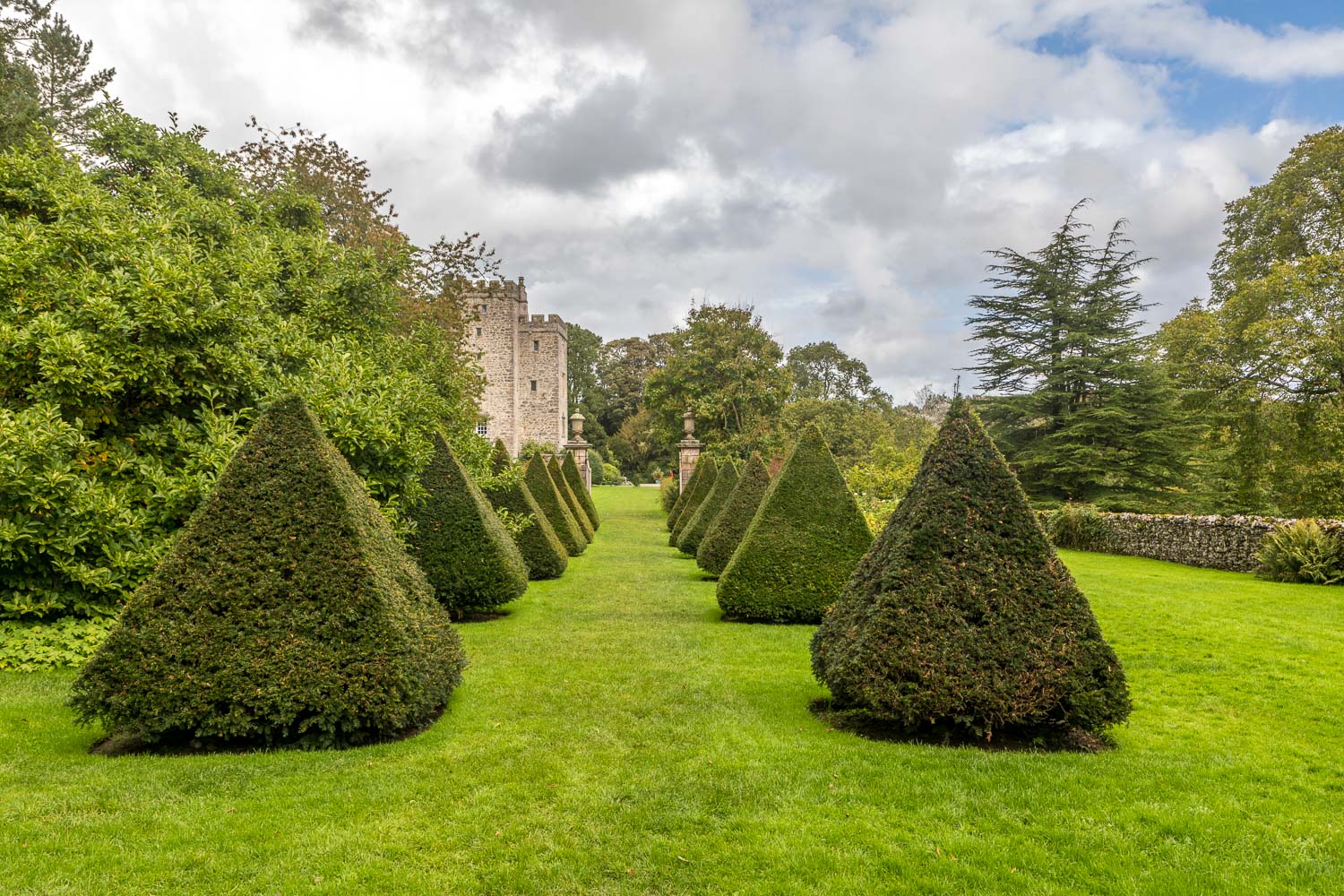 Sizergh Castle garden