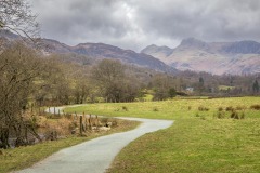 Cumbria Way, Langdale Pikes, Slater Bridge walk