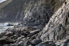 St David's Head walk, Porthmelgan beach