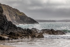 St David's Head walk, Porthmelgan beach