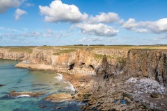 Stackpole Estate walk, Mowingword Bay, Pinnacle Stack
