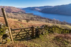 Ullswater view, gate