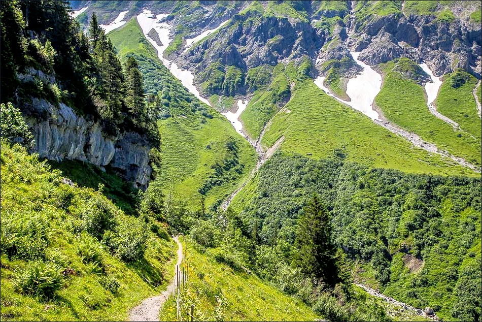 Tannberg walk, Austrian Alps