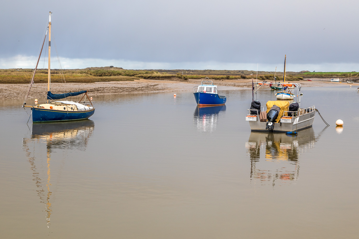 River Burn, Burnham Overy Staithe River Burn, Burnham Overy Staithe