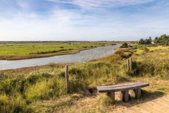 Thornham walk, salt marshes
