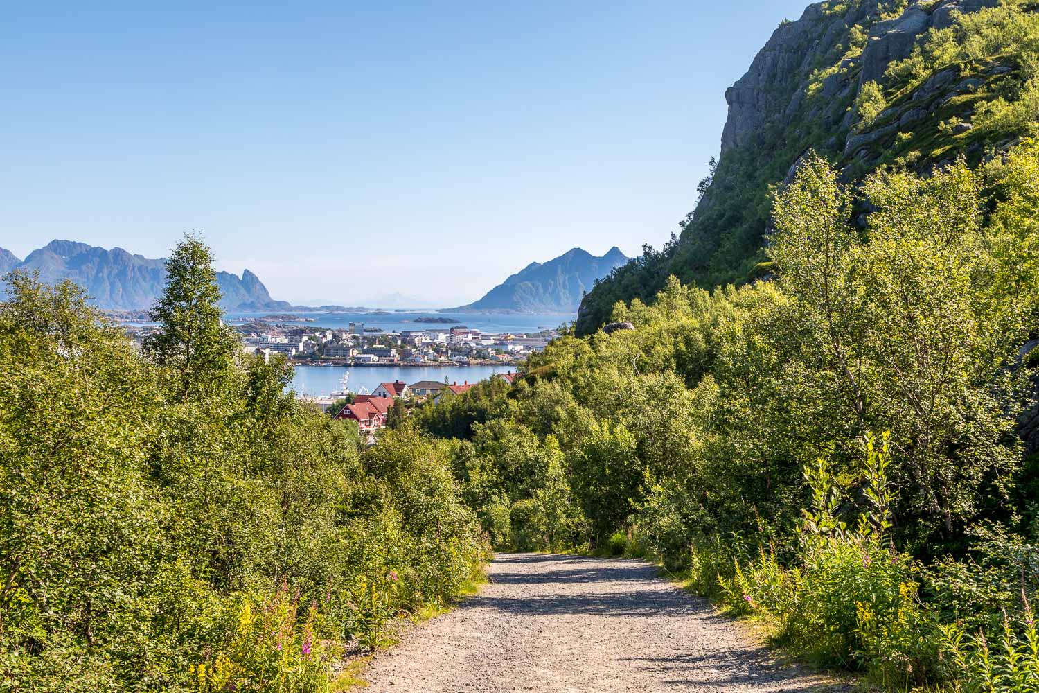 Tjeldbergtinden walk, Lofoten walks