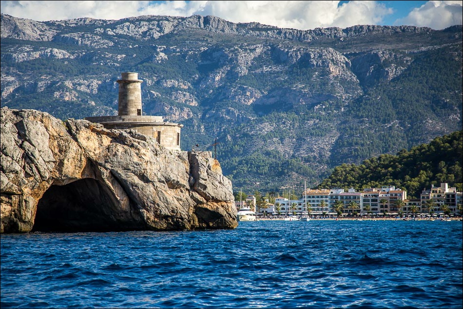 old  Sa Creu lighthouse Mallorca