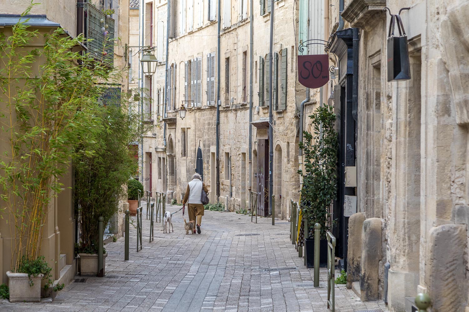 Uzes old town