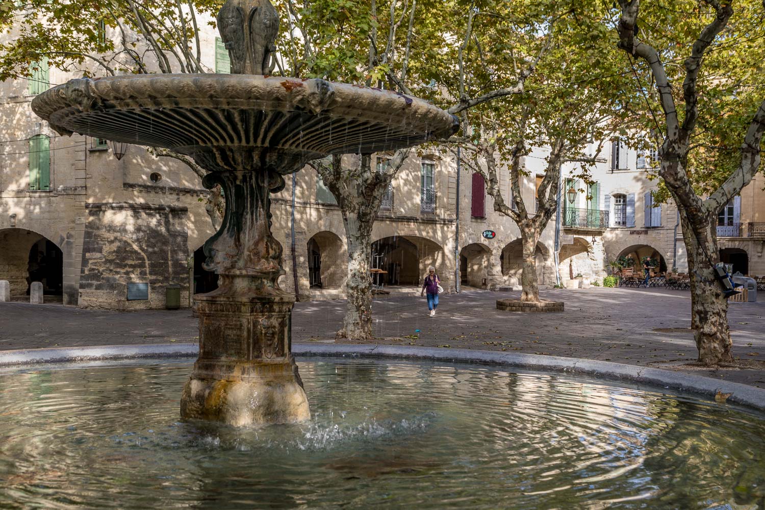 Uzes old town