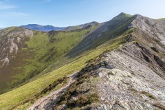 Whiteside ridge, Hopegill Head ridge
