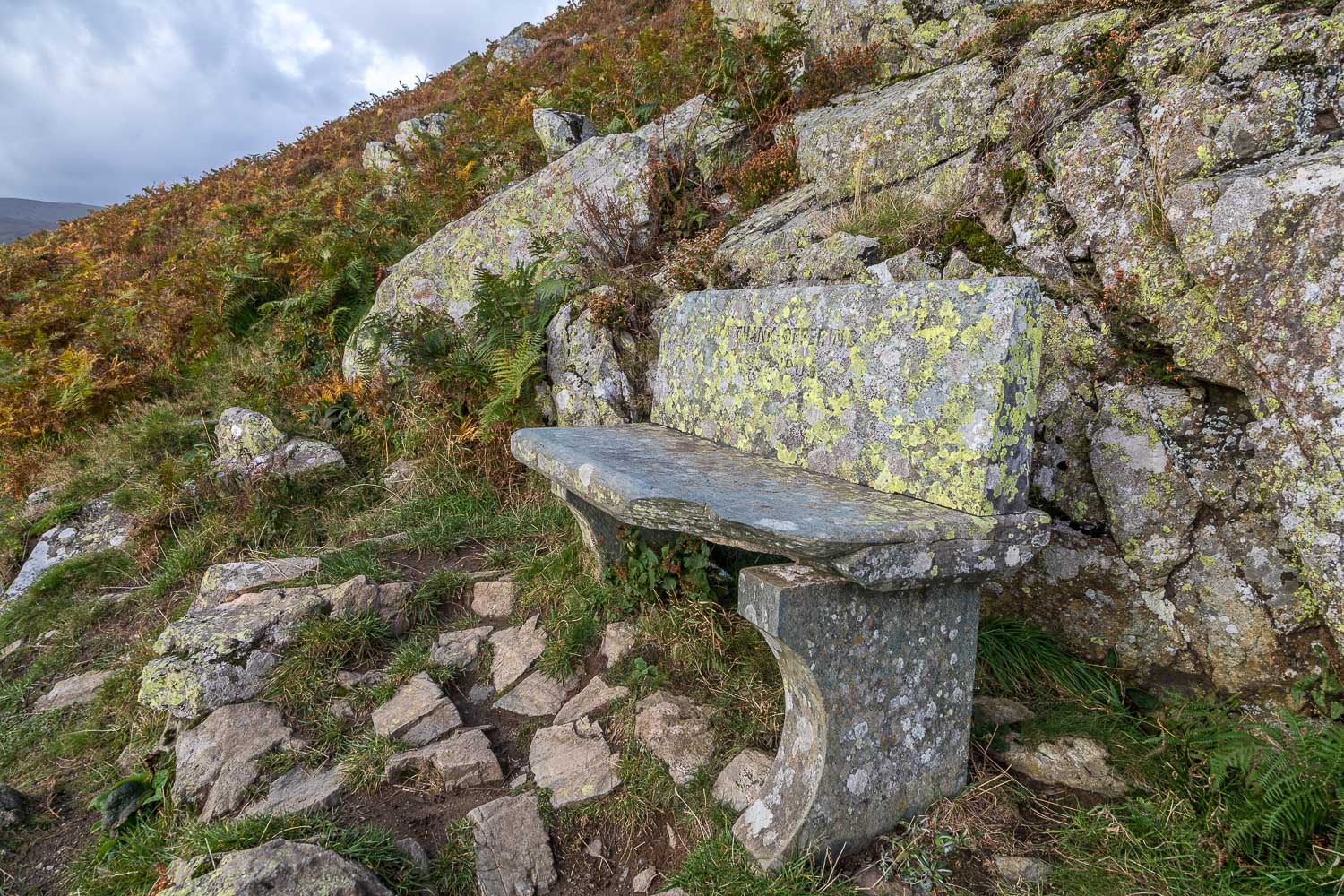 Memorial Seat, Ullswater