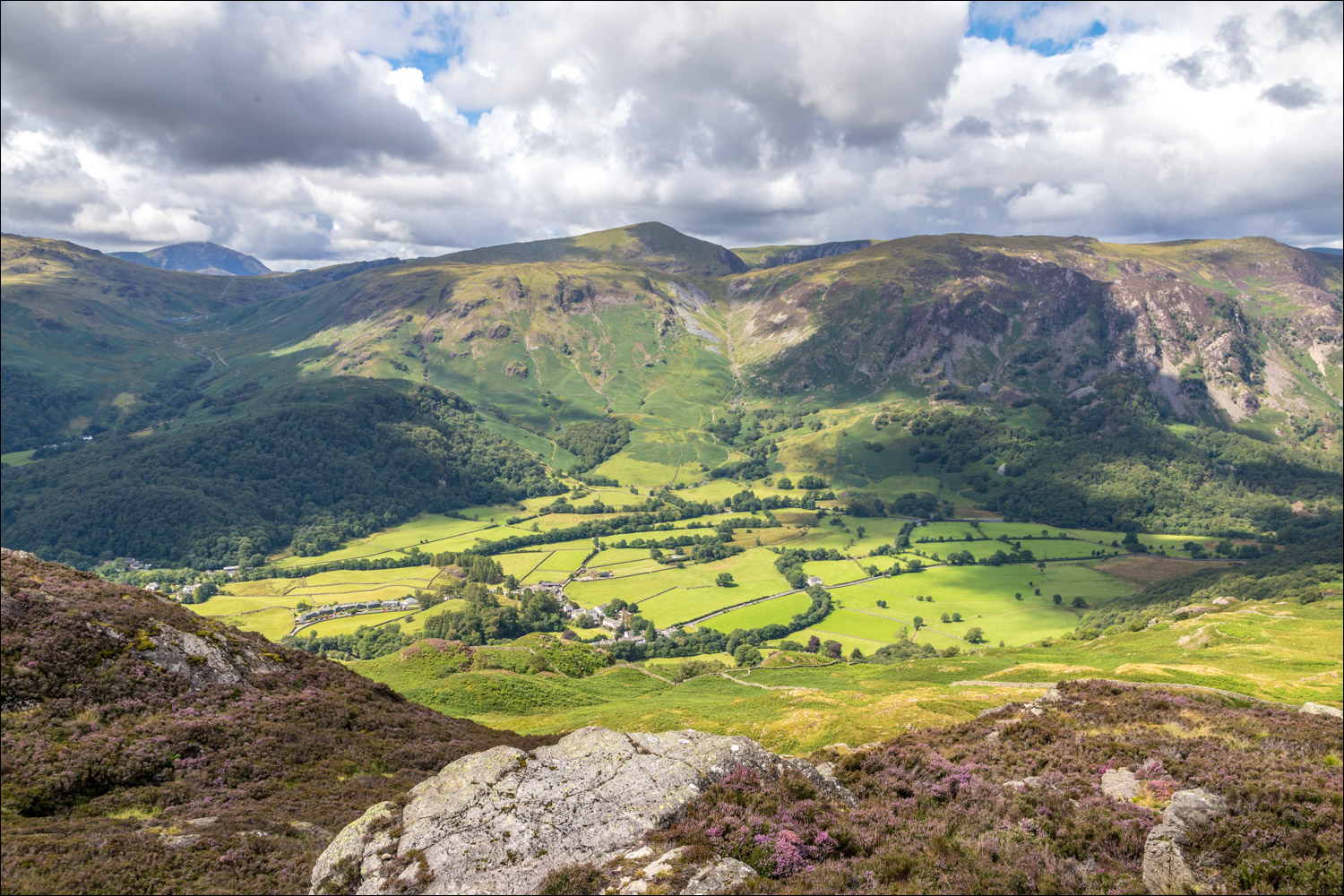 Borrowdale from Great Crag