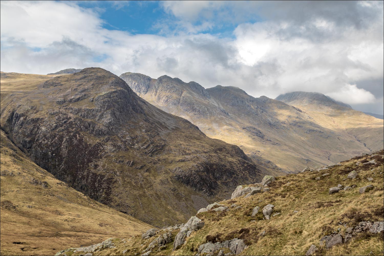 Crinkle Crags from Pike o'Blisco