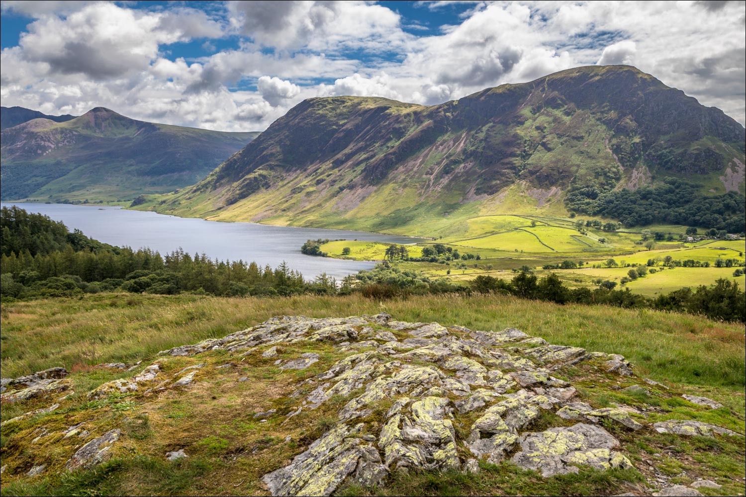 Crummock Water, Lanthwaite Hill