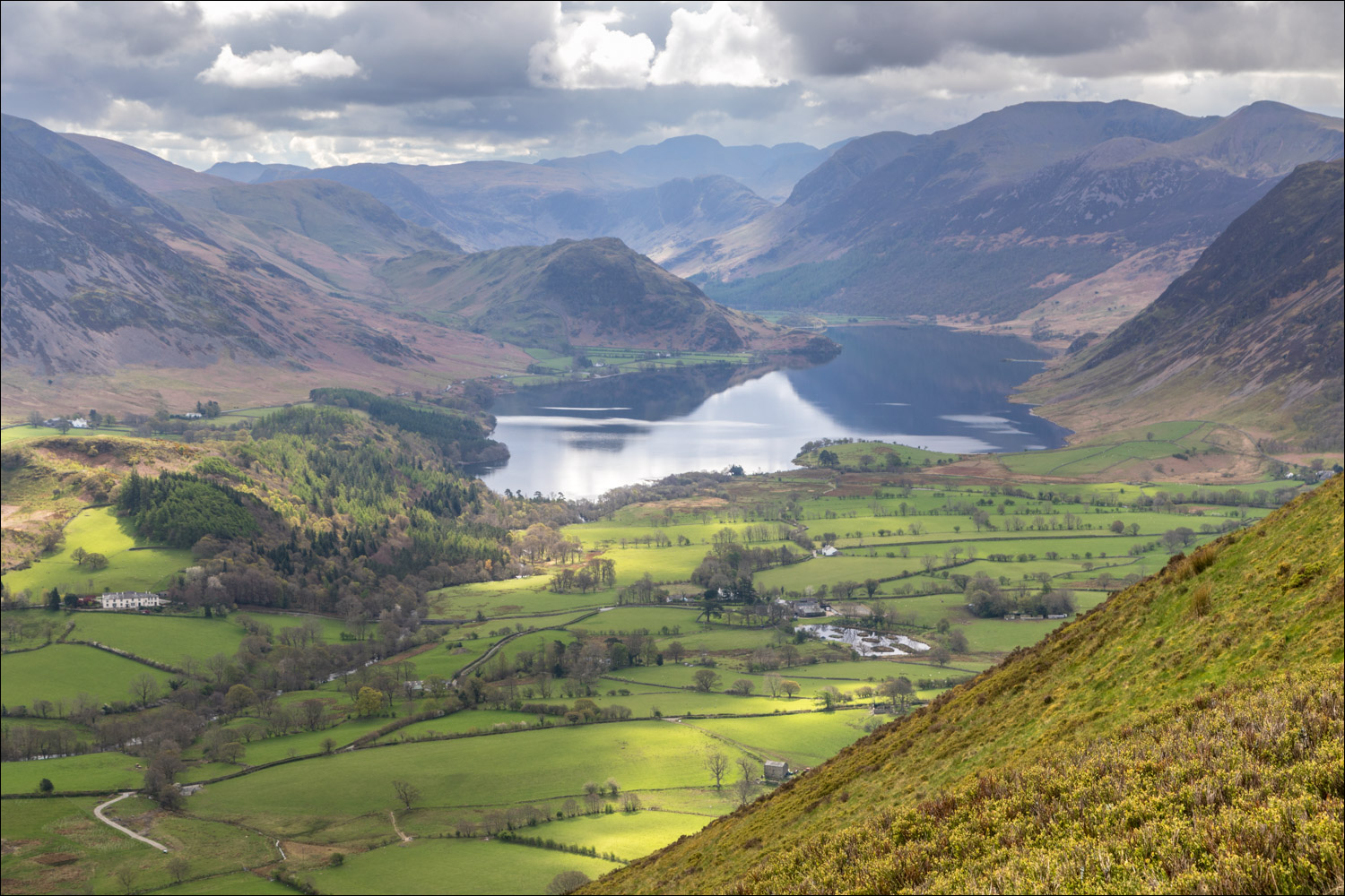 Crummock Water from Low Fell