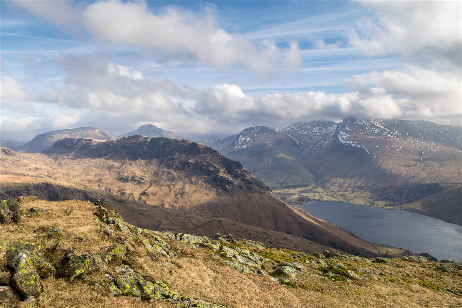 Scafells and Wastwater