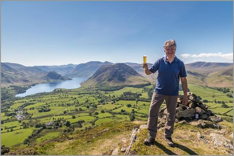 Andrew's Walks 1,000th Wainwright on Low Fell